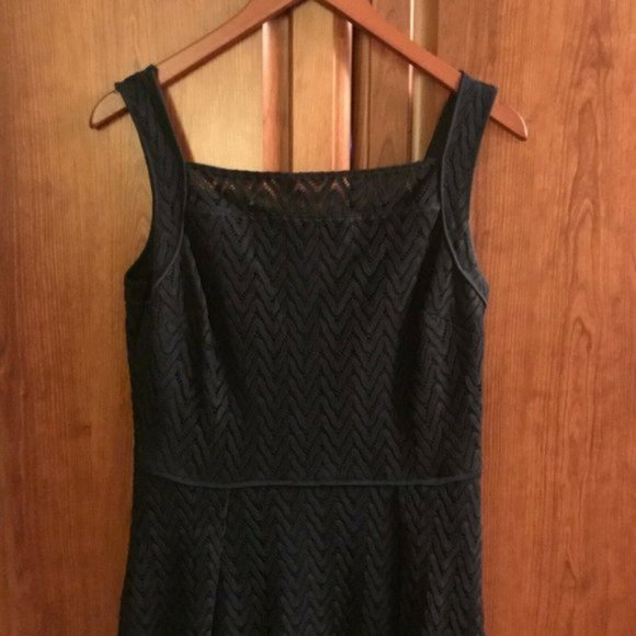 MiXT By Heidi Weisel | Navy Sleeveless Dress | Sz 12 - Picture 2 of 10